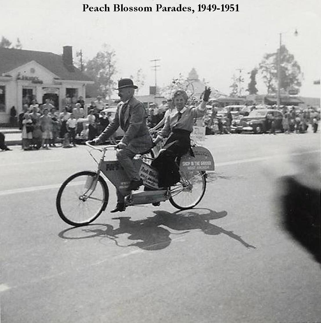 Peach Blossom Parades, 1949-1951